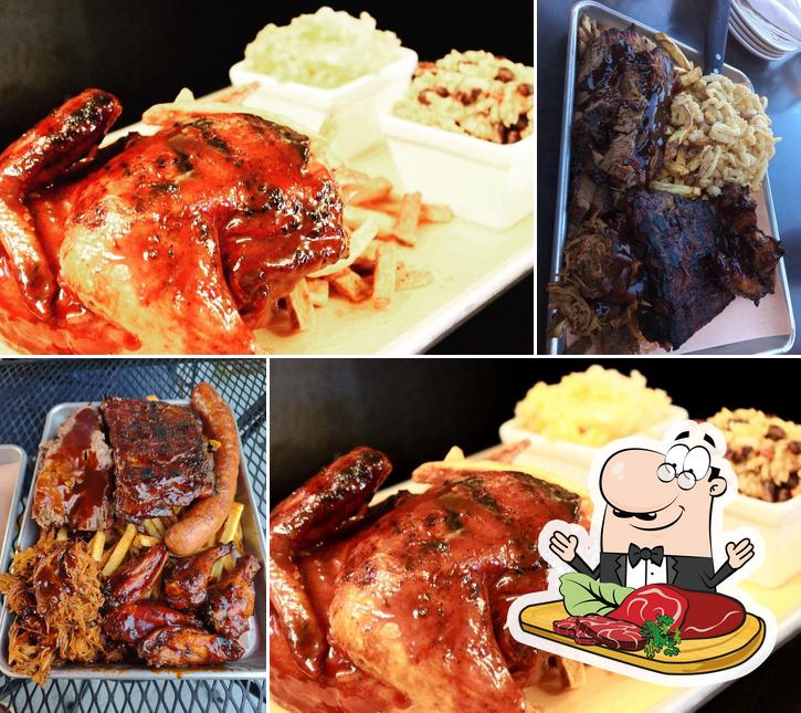 Try out meat meals at The Rib Crib & Smokeshop