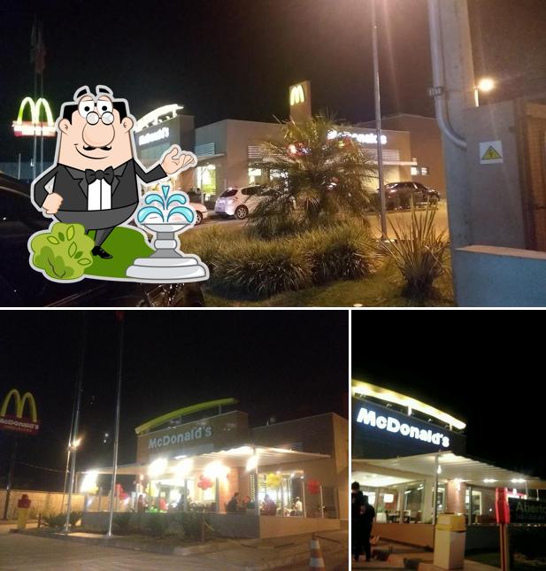 Veja imagens do exterior do Mc Donald's - Vila Cruz