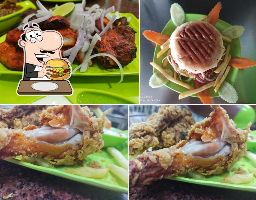 Try out a burger at Alfa Food World