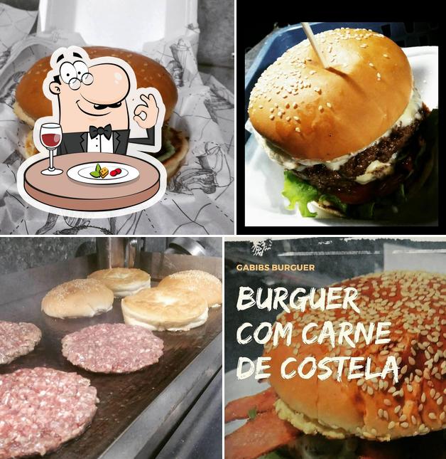 Comida em Gabib's Burguer