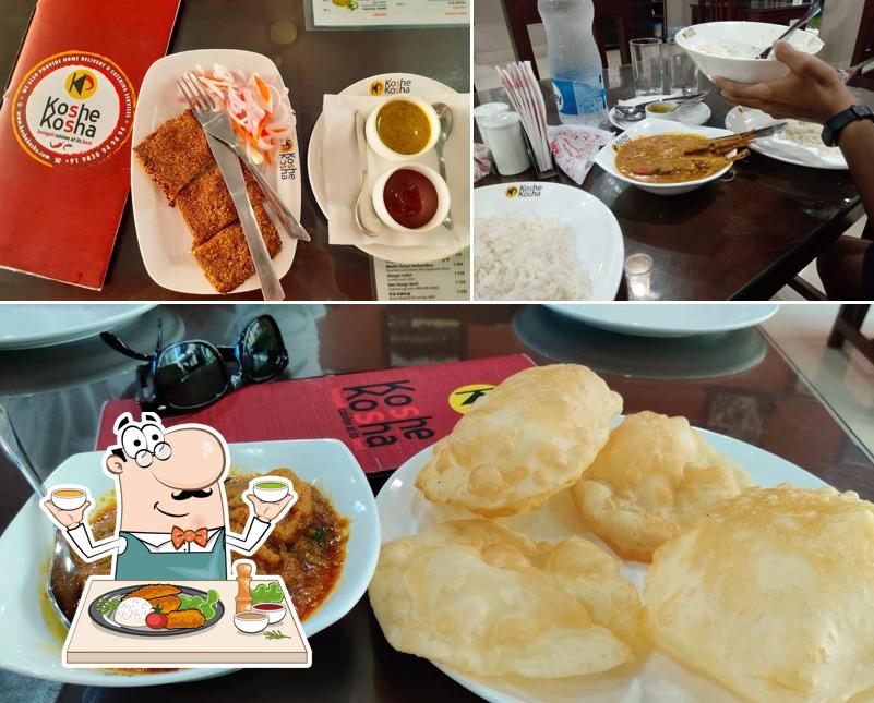 Chicken curry at Koshe Kosha, Digha (কষে কষা, দীঘা)