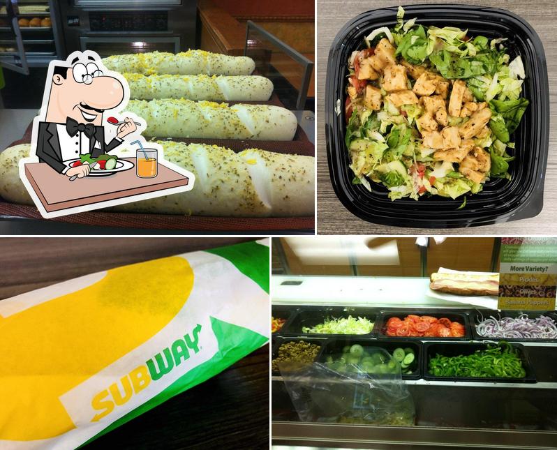 Nourriture à Subway