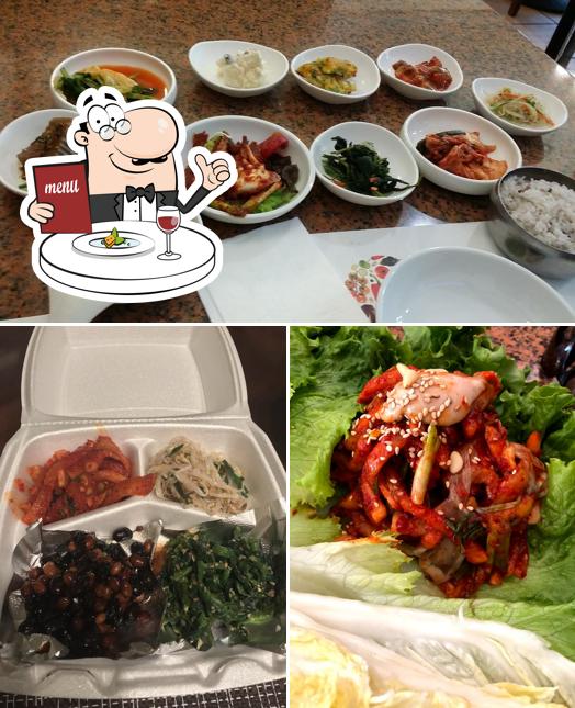 Еда в "Ye Dang Korean Restaurant"