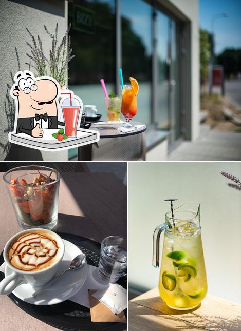 Enjoy a drink at BIZY Cafee & Lounge