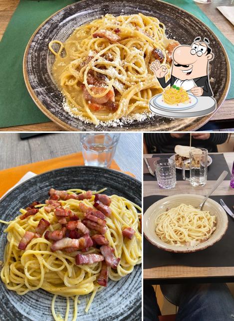 Spaghetti alla carbonara al Da Frassau
