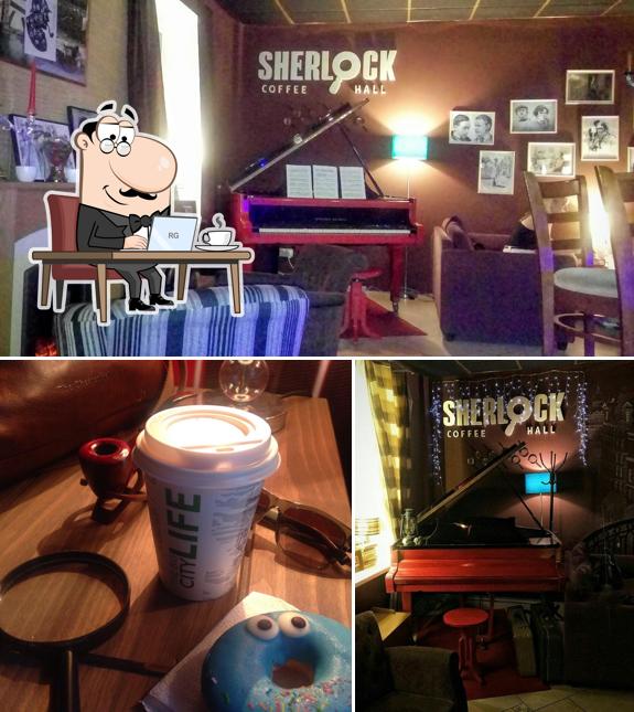 Забронируйте столик в "Шерлок кофе холл"