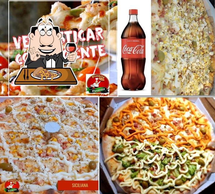 Consiga diferentes variedades de pizza