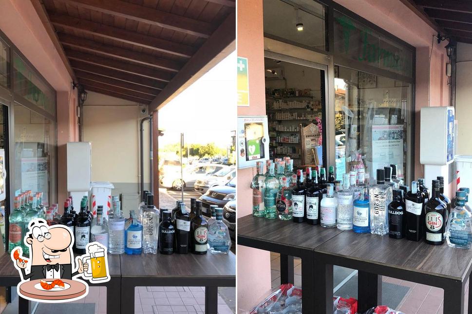 Puoi goderti un rinfrescante bicchiere di birra chiara o scura