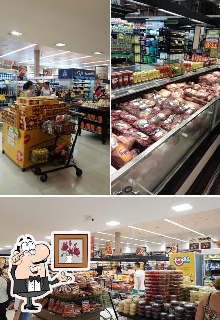 Veja imagens do interior do Confiança Supermercados