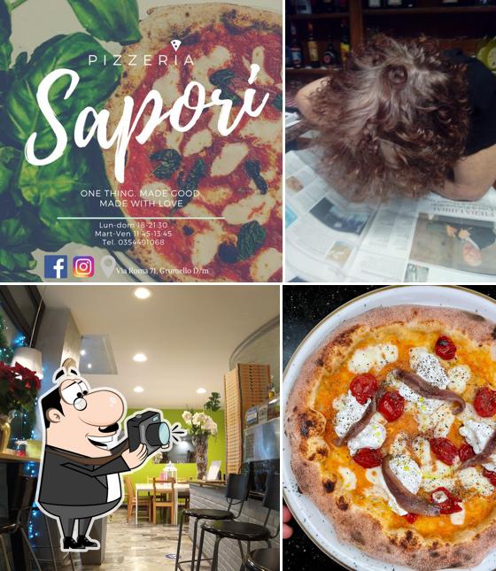 See this picture of Pizzeria Sapori