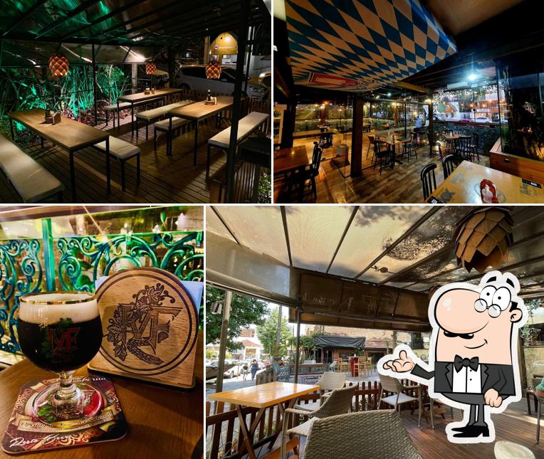 O interior do Cervejaria Taberna MF - RESTO BEER