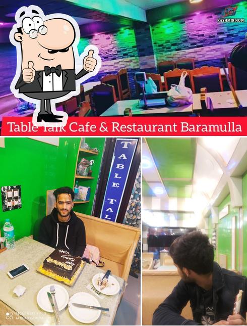 Look at the pic of Table talk restaurant