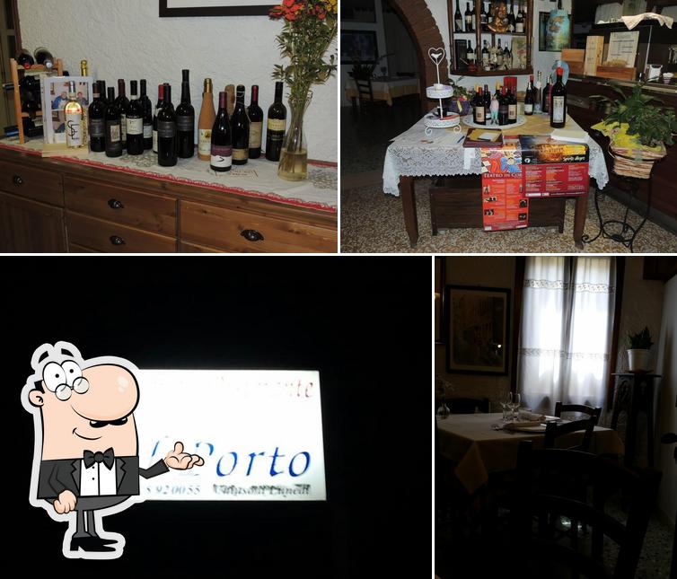 Guarda la immagine che presenta la interni e bevanda di Ristorante Al Porto