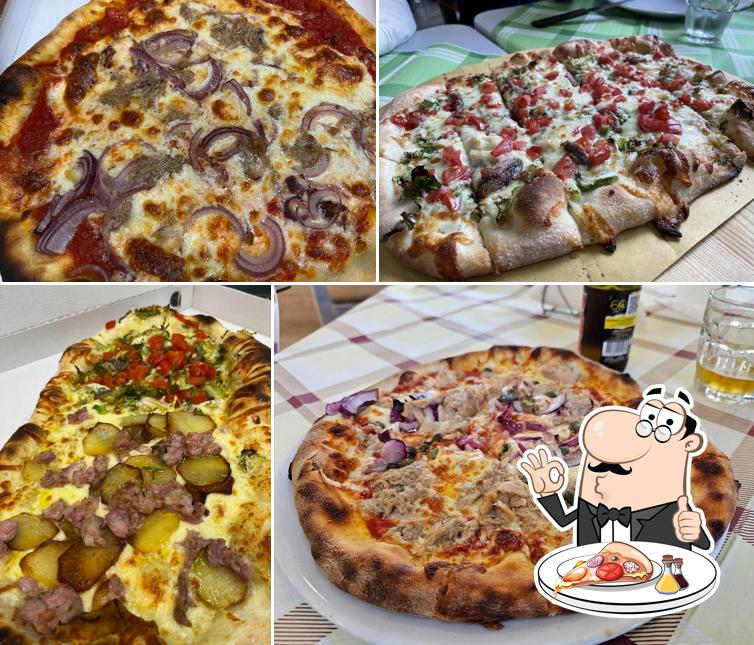 Prenditi tra le svariate varianti di pizza