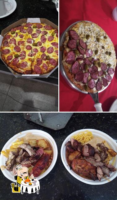 Platos en Flerty Churrascaria e pizzaria