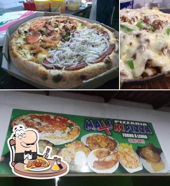 No Pizzaria Mais Kipizza, você pode pedir pizza