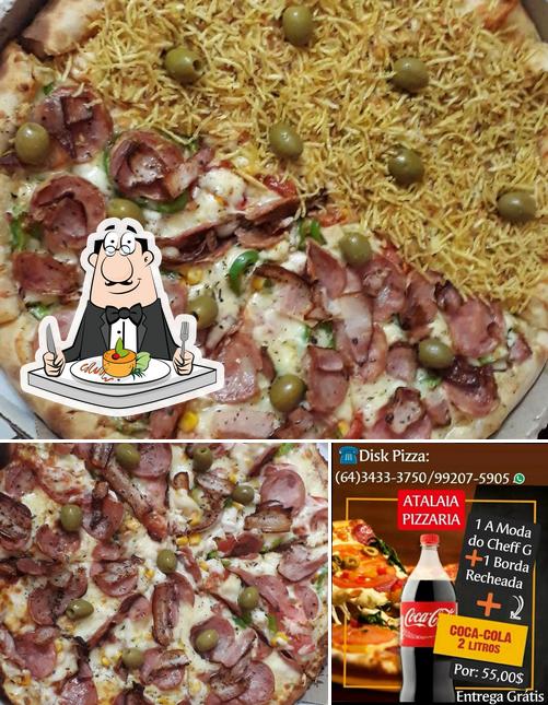 A imagem a Pizzaria Atalaia Itumbiara’s comida e bebida