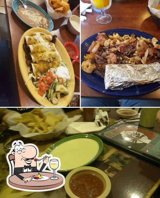 Food at El Maguey Mexican Restaurant