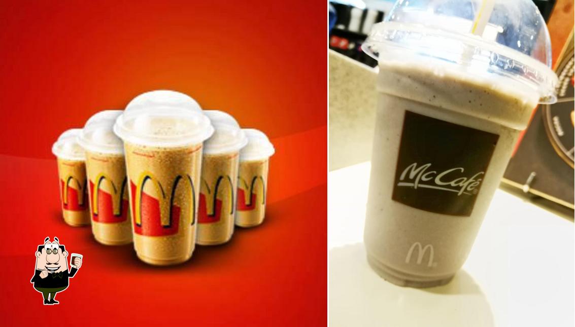 Check out various drinks provided by Mcdonald's