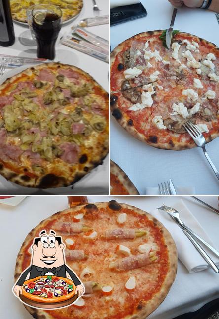 Prova una pizza a Trattoria Pizzeria Riviera