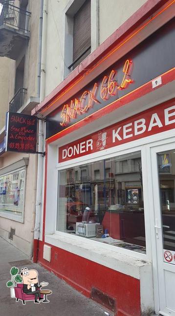 L'intérieur de Kebab Charmes