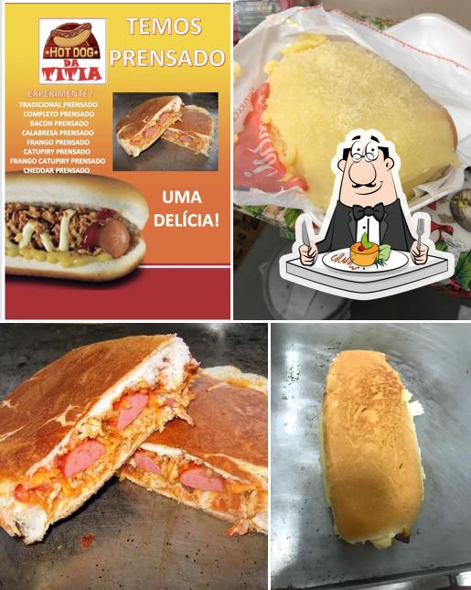 Platos en Hot Dog da Titia