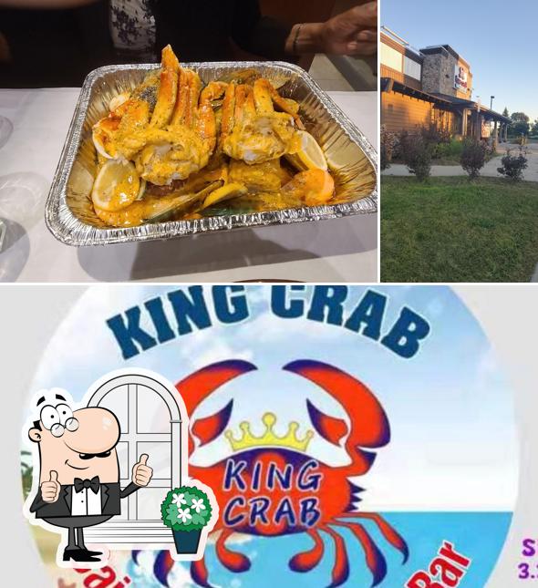 Check out how King Crab Cajun Seafood and Bar. looks outside