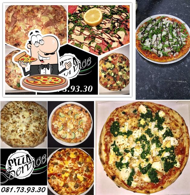 Choisissez des pizzas à Pizza Service Namur