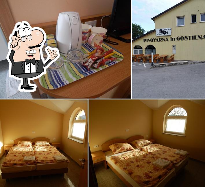 Dai un'occhiata agli interni di Rooms Hrpelje