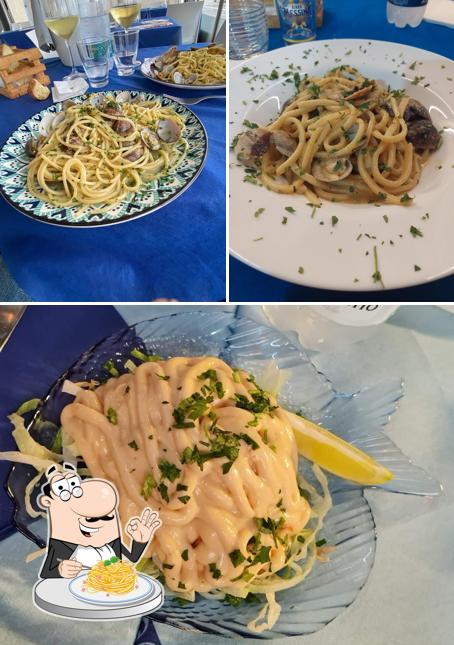 Spaghetti alla carbonara al Spaghetteria Il Corallo