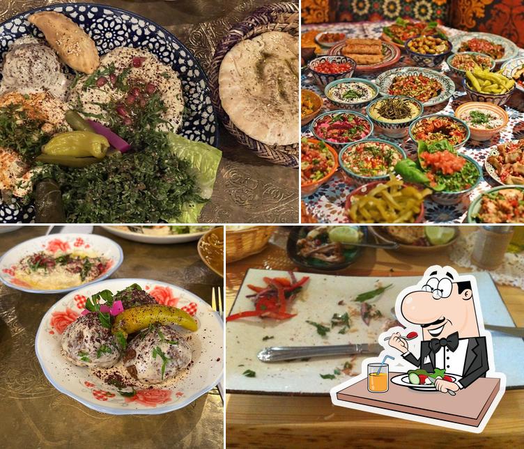 Food at Yalla Yalla
