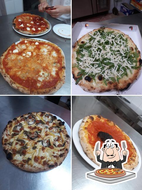 A Pizzeria Da Leo Di Dammiano Leonardo, puoi assaggiare una bella pizza