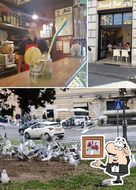 Gli interni di Caffe' Miani