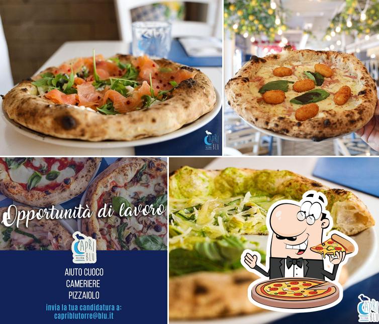 Prenditi una pizza a Capri Blu Pizzeria & Bistrot - Torre Annunziata