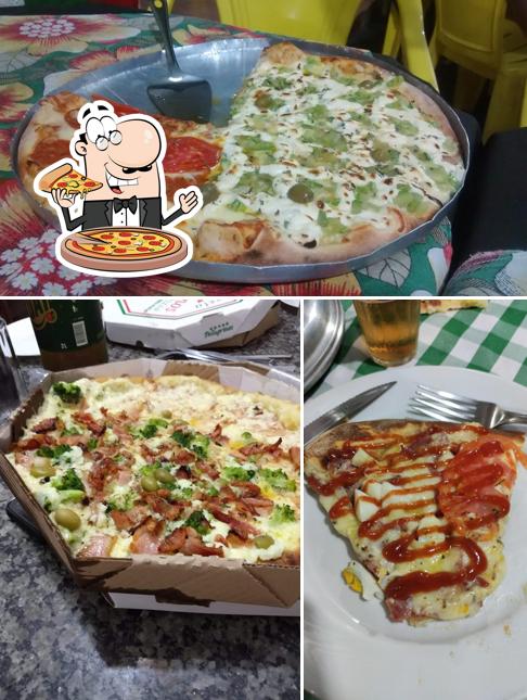 Peça pizza no Don Raffaele pizzaria