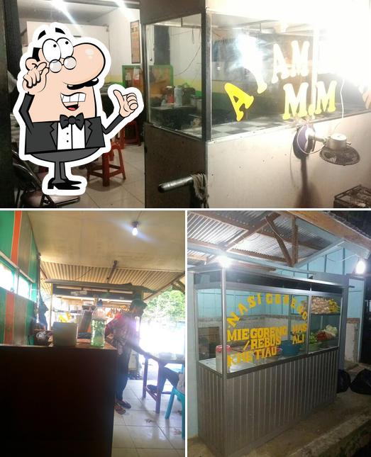 The interior of Ayam Bakar M M