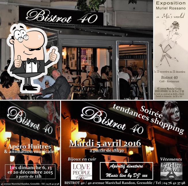 Bistrot 40 Restaurant, Grenoble - Restaurant Reviews