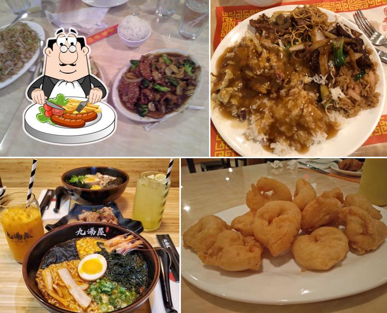 Food at Hong Kong Chop Suey