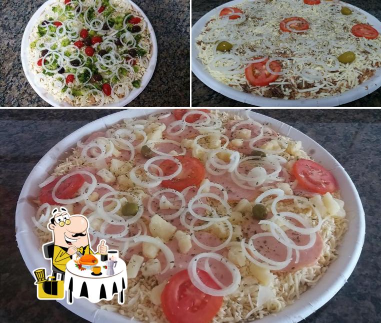 Platos en Pizzaria Donna Gulla Pizzas Pré Assadas e Assadas