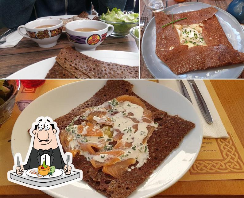 Nourriture à crêperie les korrigans