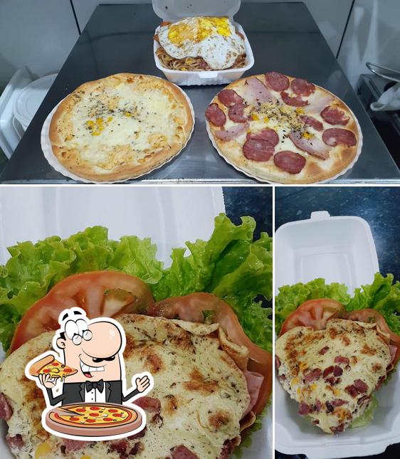 Consiga pizza no THE NOITE com Nanda's Burger's