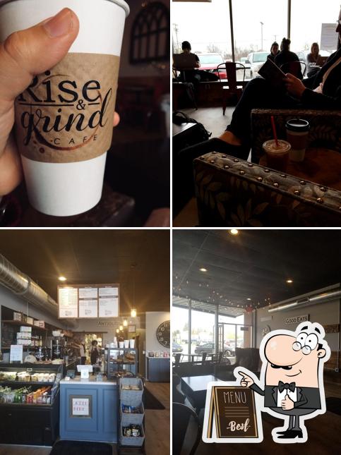 Look at the pic of Rise And Grind Cafe