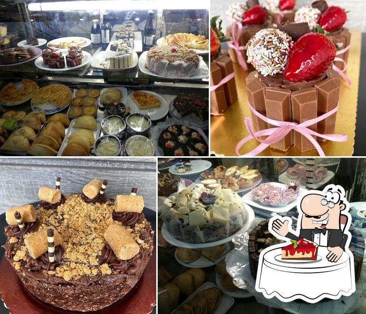 Cafeelato Cafeteria provê uma gama de pratos doces