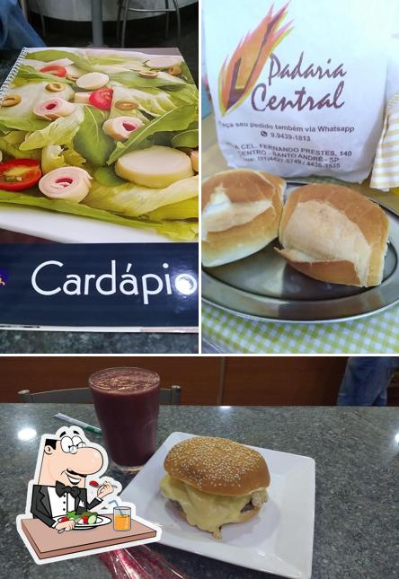 Comida em Padaria Brasileira Vila Bastos