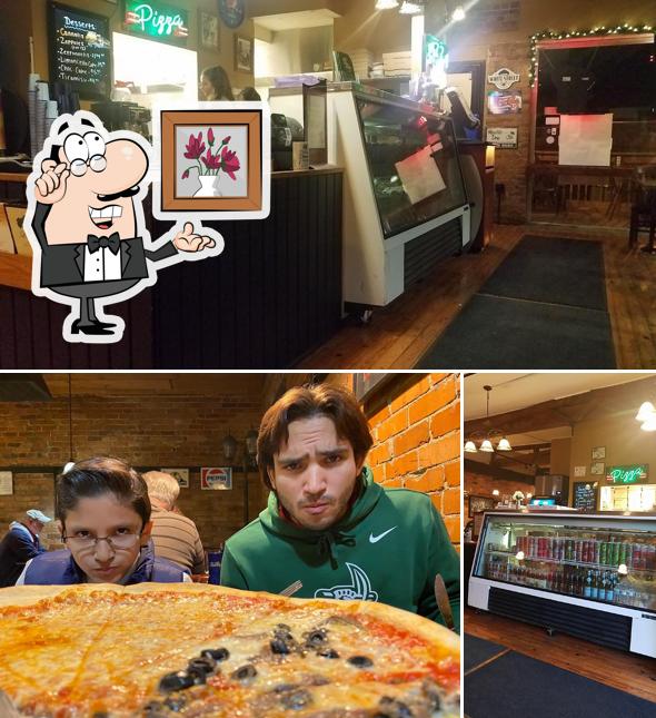 Check out how George's Pizzeria looks inside