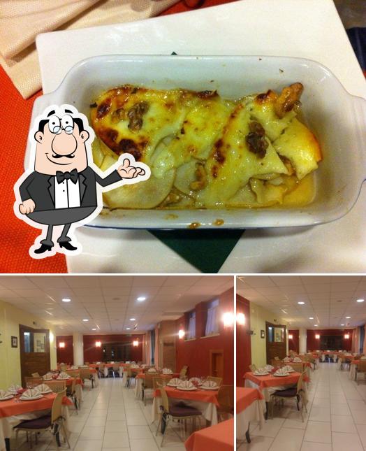 Ristorante Casagrande si caratterizza per la interni e cibo