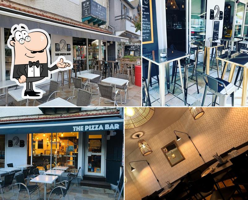 L'intérieur de B2B The Pizza Bar - La Baule