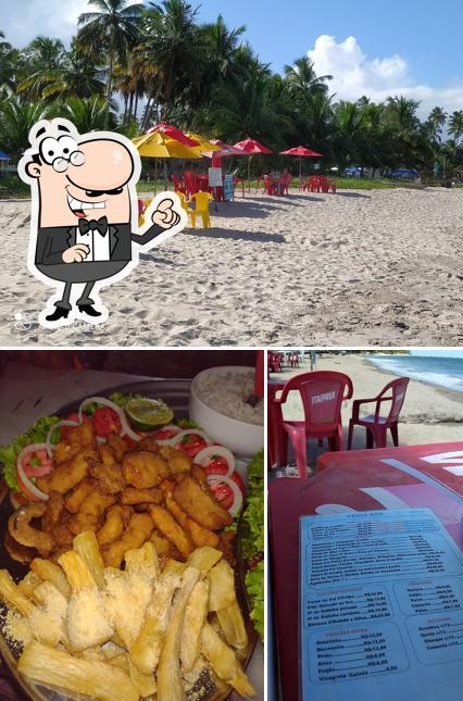 O Praia Bar se destaca pelo interior e comida