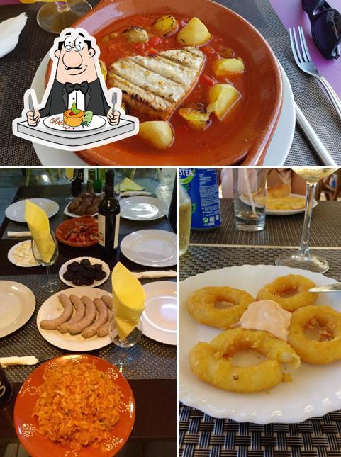 Food at Restaurante Valeria