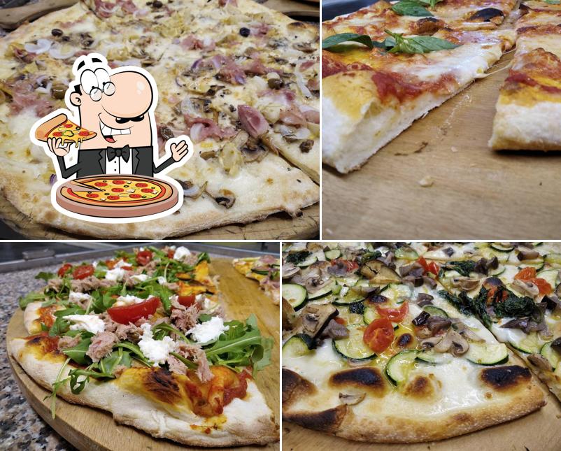 Scegli tra le svariate varianti di pizza